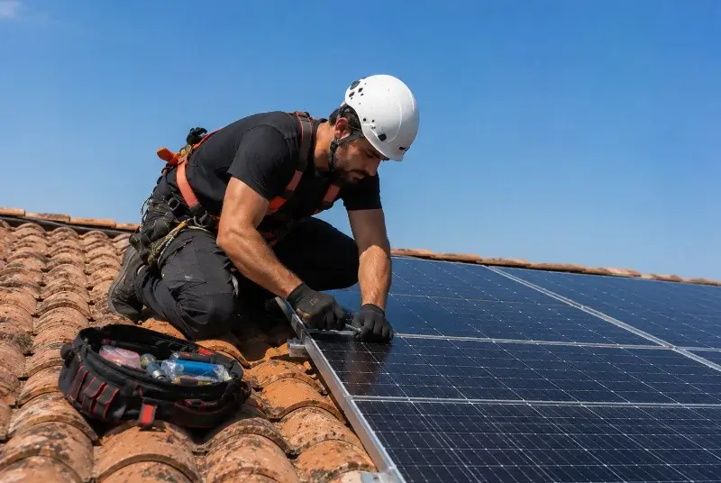 Maintenance et monitoring de panneaux solaires à Saint-Melaine-sur-Aubance